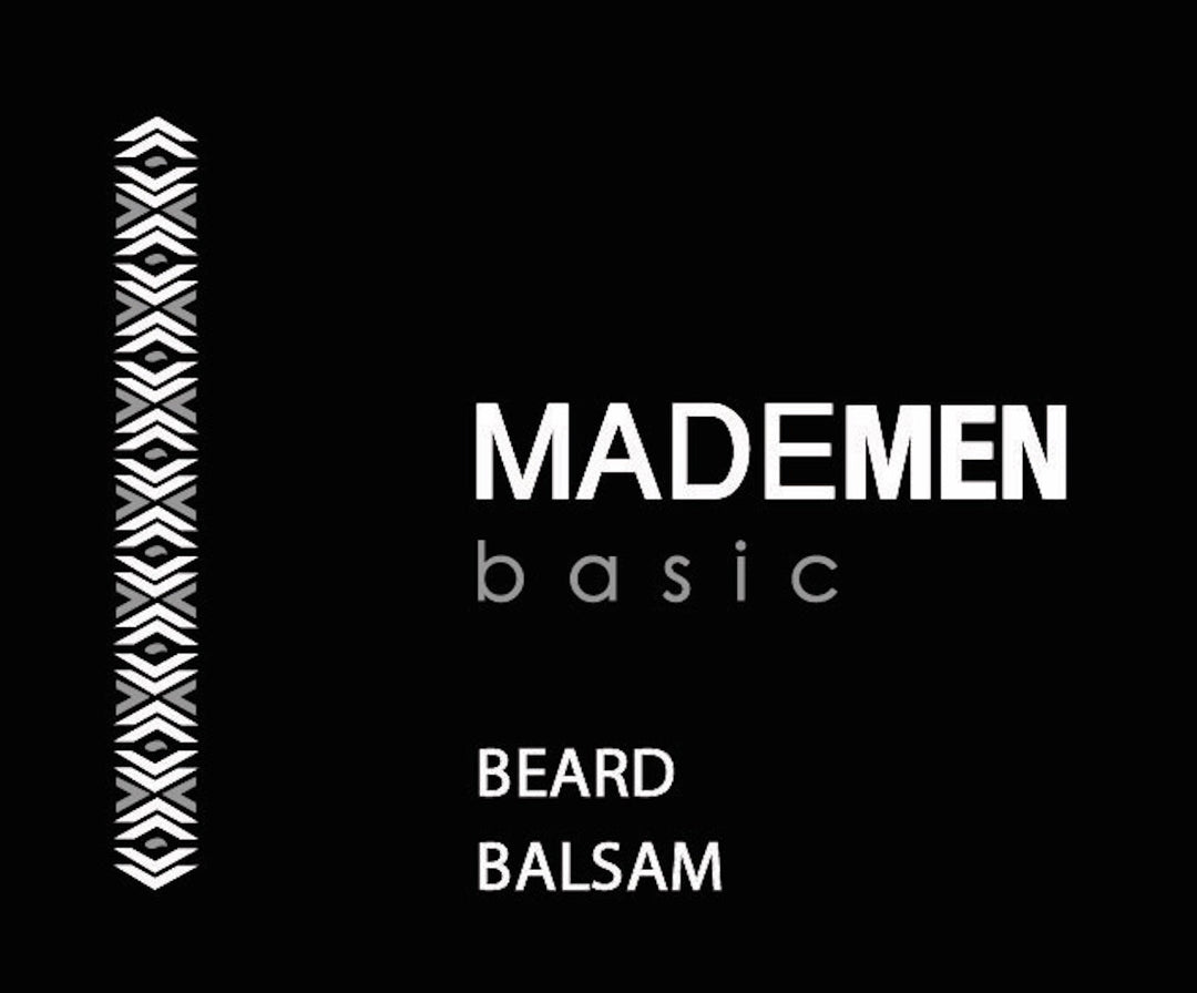 Bálsamo para barba para hombre | Fijación suave y acabado natural | MADEMEN