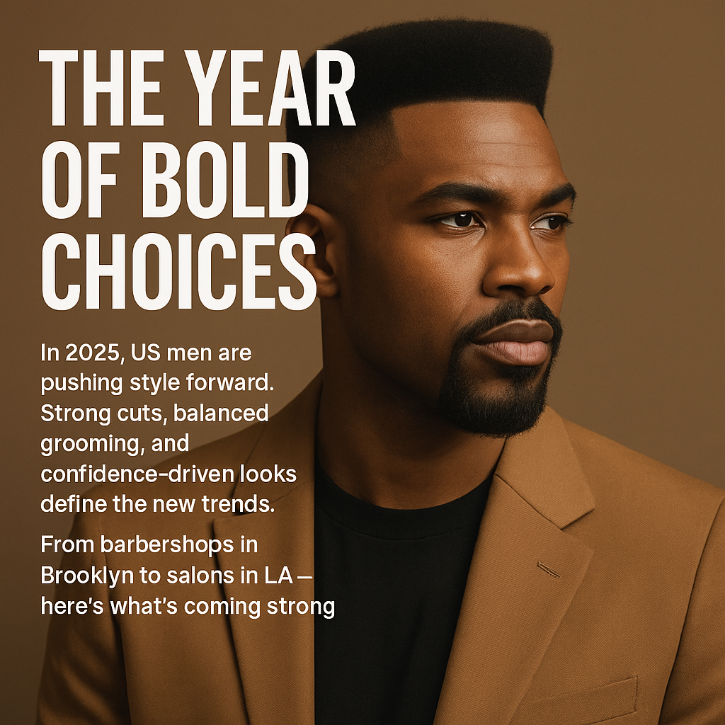 Men’s Hairstyle Trends 2025 USA – Clean, Textured, Easy