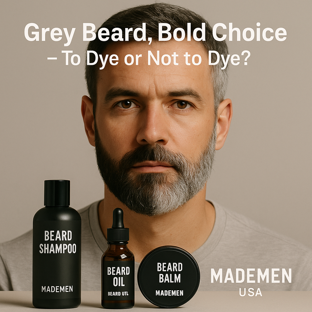Grey Beard Dye or not madmeencosmetics.com