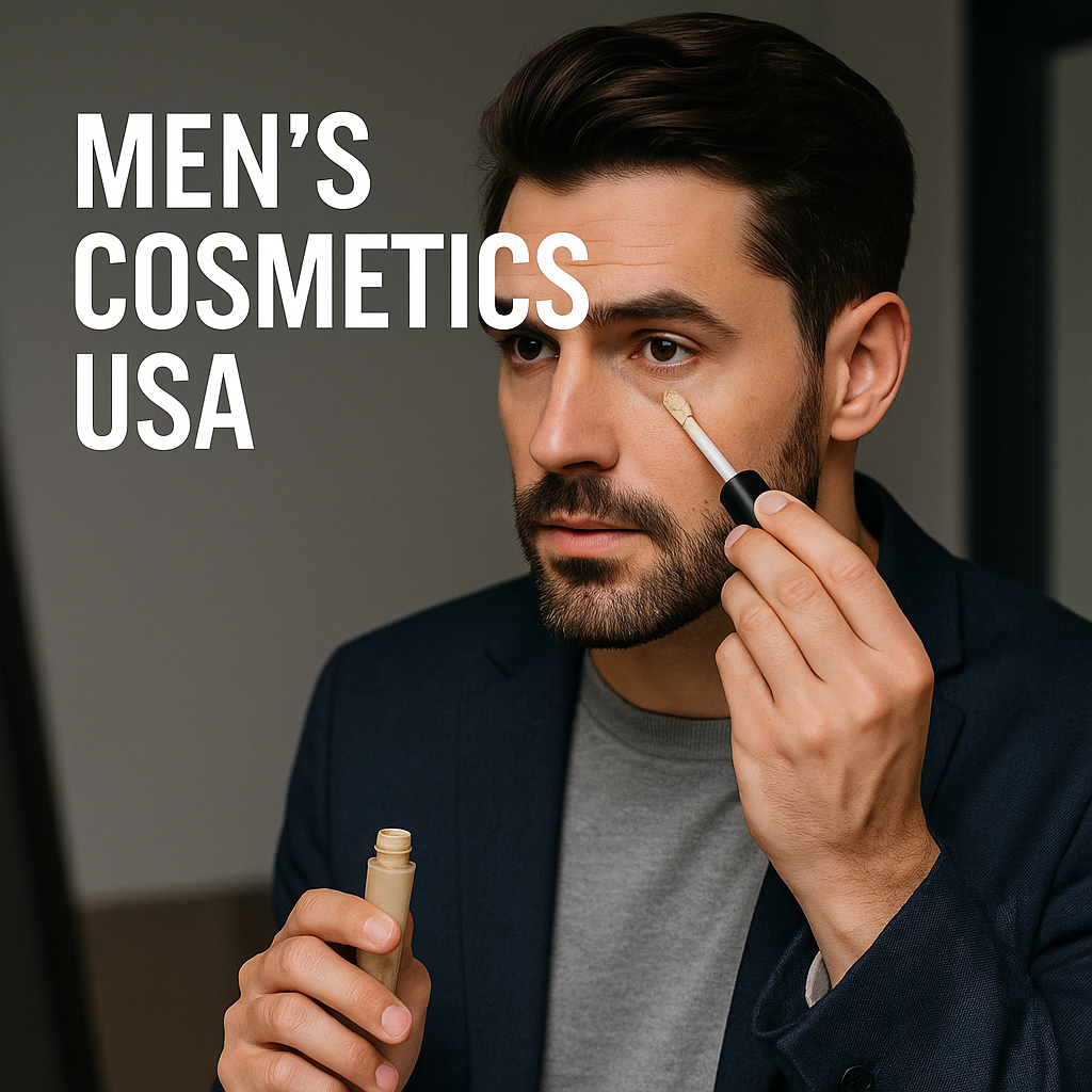 The Rise of Men’s Cosmetics in the USA (2025) – A Cultural Shift in Grooming