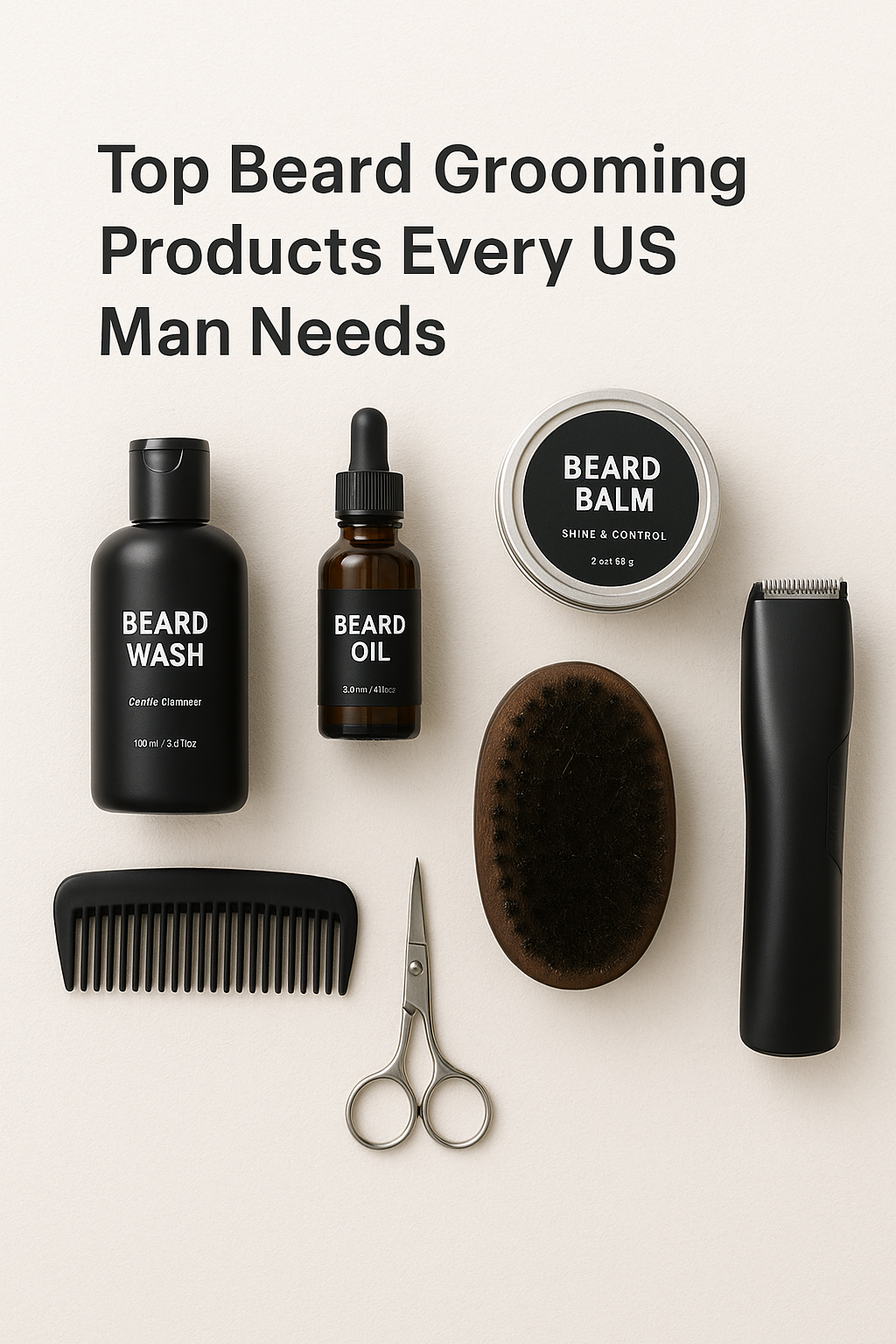 Top Beard Grooming Products Every US Man Needs (2025 Guide)